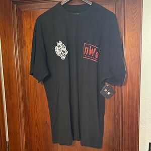 Darc Sport WWE Black and Red nWo Men's Short Sleeve Tee large 
Brand new
